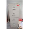 Image 1 : Vertical File Cabinet (HON) 18"W x 26.5D" x 52"H