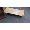 Image 2 : Small Wooden Bookcase & Wooden Riser (Platform)