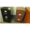 Image 1 : Qty 2 File Cabinets (2-Drawer) 15"W x 22D" x 29"H