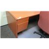 Image 2 : Wooden Desk 65"L x 30"D x 30"H w/ Office Chair