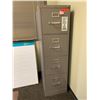 Image 2 : Qty 2 Vertical File Cabinet (HON), Gray 15"W x 26"D x 52"H