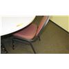 Image 2 : Round Table (42"Dia, 30"H) w/ 4 Padded Metal Frame Chairs