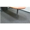 Image 2 : Long Woooden Desk/Table w/ Rounded End 72" x 30"W x 29.5"H