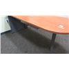 Image 2 : Long Woooden Desk/Table w/ Rounded End 72" x 30"W x 28.5"H