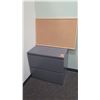 Image 2 : Lateral File Cabinet, 2-Drawer 29.5"L x 19.5"D x 26.5"H