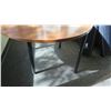 Image 2 : Round Wooden Table 48" Dia, 28.5" H