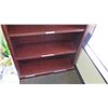 Image 2 : Wooden Bookcase 35.5"L x 12.5"D x 72.5"H