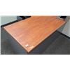 Image 2 : Wooden Desk w/ Overhead Cabinets, File Cabinet & Drawers 60"L x 24"W x 29"H