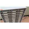 Image 2 : Multi-Slot Mailroom Paper Shelving Unit w/ 33 Slots 29"L x 12"D x 35"H