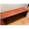 Image 2 : Long Wooden Desk w/ Drawers, 71"L x 23.5"D x 29"H
