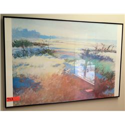 Framed Art Print by D. Resnick (Open Field) 36" x 24"