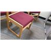 Image 2 : Qty 4 Upholstered Reception Chairs