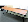 Image 1 : Utility Table, Adjustable Height 72" x 24" x 33"H