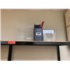 Image 2 : Shelving Unit w/ Metal Frame 15.5"D, 72"H w/Organizer Boxes, etc.