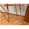 Image 8 : 2 Folding Wooden Sign Holders, 1 Aluminum Tripod Sign Holder