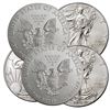 Image 1 : (5) US Silver Eagles- BU Random Date