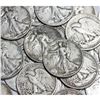 (100) Walking Liberty Half Dollars 90% Silver