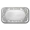 Image 2 : 1 oz. American Flag Silver Bar - .999 Pure