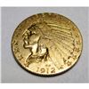Image 1 : 1912 S $ 5 FIVE Gold Indian Half Eagle