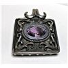 Image 2 : Natural Amethyst Gem set in Solid Sterling