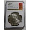 Image 1 : 1881 S MS 62 NGC RED BOOK SERIES $1 Morgan