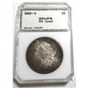 Image 1 : 1880 s MS 64 PQ Toned PCI $1 Morgan Dollar