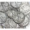 (100) Walking Liberty Half Dollars 90% Silver