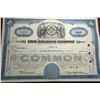 1955 ERIE RAILROAD Stock Certificate
