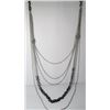 Multi Strand Chain Fashion necklace