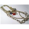 Image 1 : Multi Chain Fashion necklace