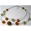 Image 1 : Multi Strand Fashion necklace