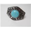 Image 1 : Faux Turquoise Silver Plate Bracelet