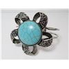 Image 1 : Faux Turquoise Silver Plate Bracelet