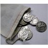 Image 1 : Canvas Bag - 181 Walking Liberty Halves -90%