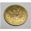Image 2 : 1882 S $5 FIVE Gold Liberty Half Eagle