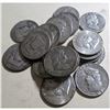 Image 1 : 20 pcs. Franklin Half Dollars -90% Silver
