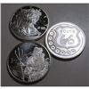 Image 1 : 3- 1 oz. Silver rounds - .999 Pure