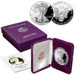 1988 US Silver Eagle Proof OMB