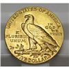 Image 2 : 1909 $5 Gold Indian Half Eagle XF AU