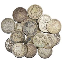 20 pcs. Morgan Silver Dollars - G-VG