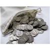 Image 1 : Canvas Bank Bag (200) Mercury Dimes -90%