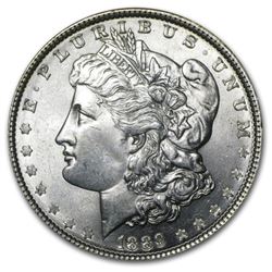 1889 P BU Morgan Silver Dollar