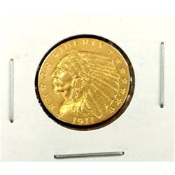 1911 $ 2.5 Gold Indian