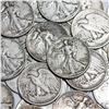 Image 1 : Roll of (20) Walking Liberty Half Dollars