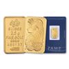 Image 1 : 2.5 Gram Pamp Suisse Gold ingot on Assay Card
