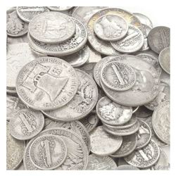 $10 Face Value -90% Silver Mix Random