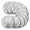 (10) 1 oz. Buffalo Silver Rounds