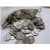Image 2 : Canvas Bag - 220 Mercury Dimes - 90% Silver