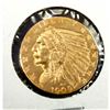 Image 1 : 1909 $5 Gold Indian Coin XF AU in 2x2