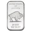Image 2 : 1 oz Buffalo Design Silver Bar .999 Pure